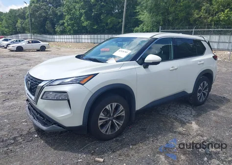 2021 Nissan Rogue Sv Fwd z USA, uszkodzony, nr VIN 5N1AT3BA4MC695263